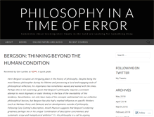 Tablet Screenshot of philosophyinatimeoferror.com